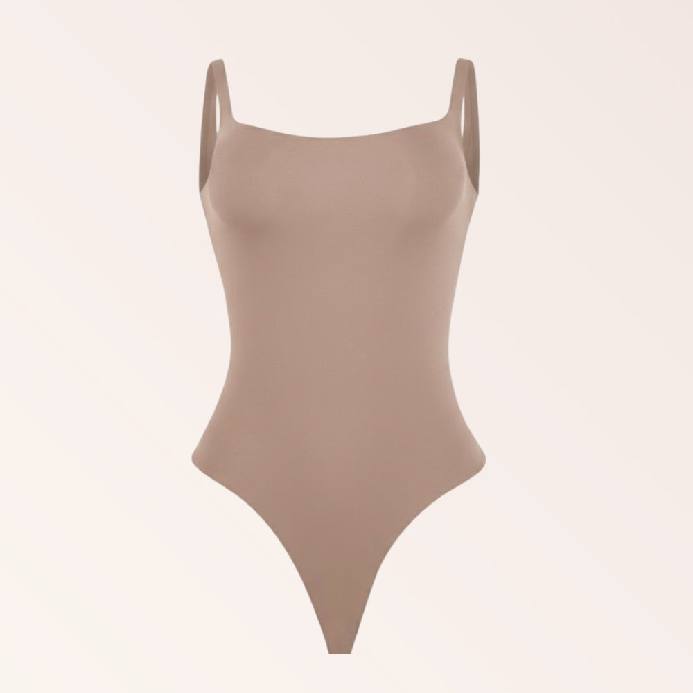 Cami Neck Bodysuit - Nude