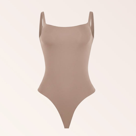 Cami Neck Bodysuit - Nude