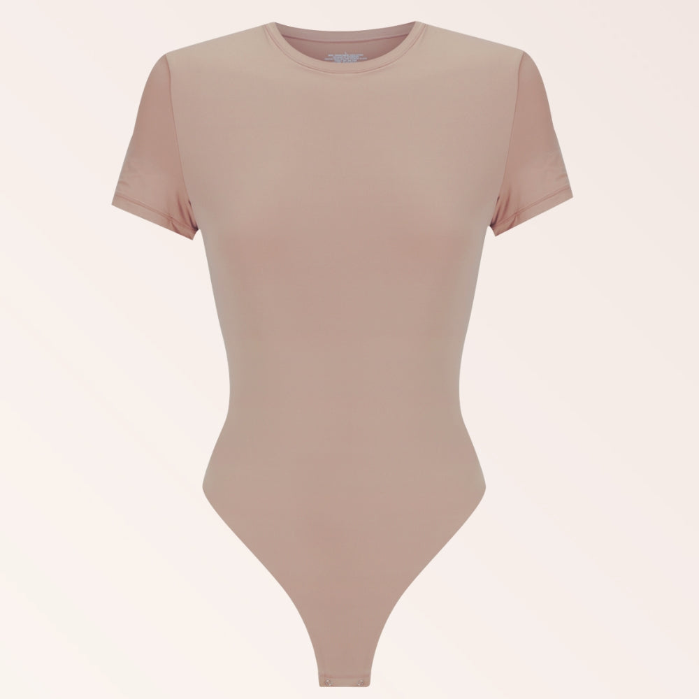 Classic Tee Bodysuit - Nude