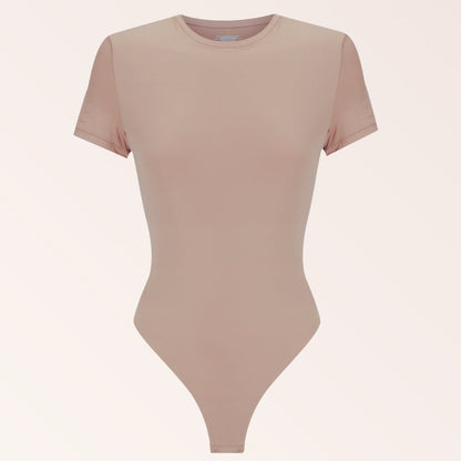 Classic Tee Bodysuit - Nude