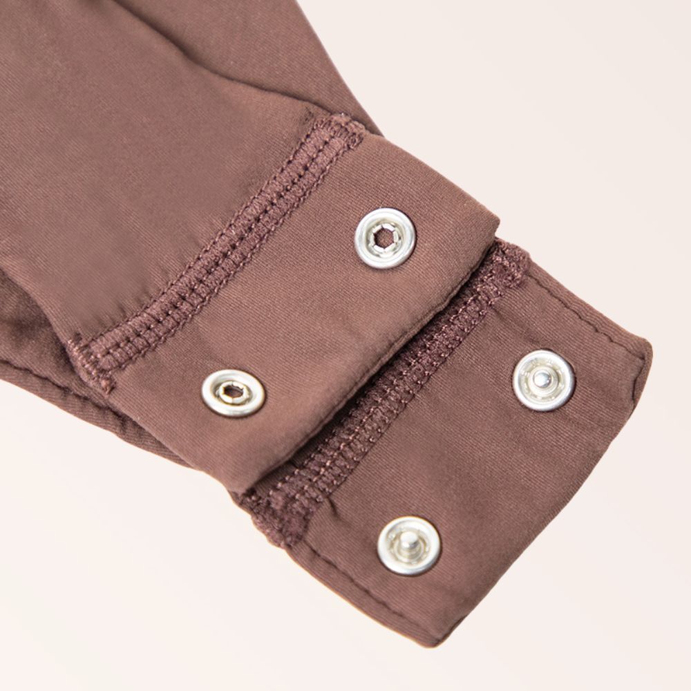 Cami Neck Bodysuit - Coffee