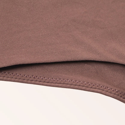 High Neck Tank Bodysuit - Coffee