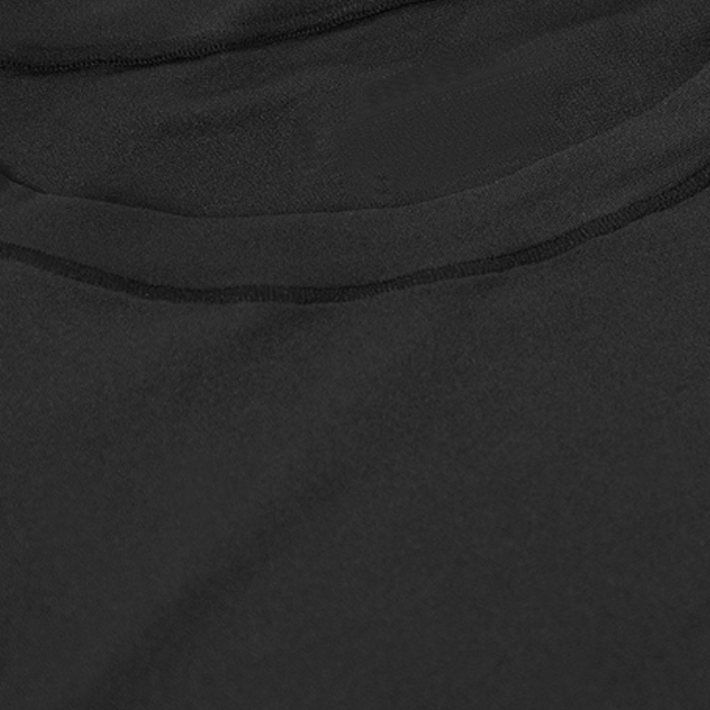 Classic Long Sleeve Bodysuit - Black