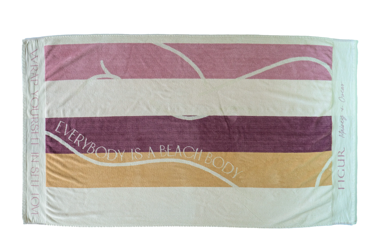 Luxury Beach Towel - Wrap Yourself in Self Love