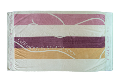 Luxury Beach Towel - Wrap Yourself in Self Love