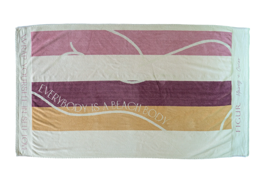 Luxury Beach Towel - Wrap Yourself in Self Love