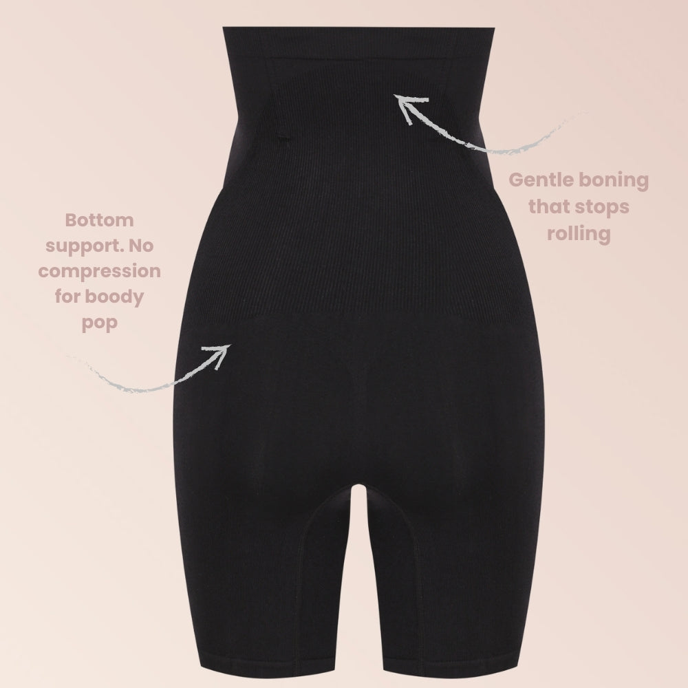 FIGUR Shapewear - Ultimate Shorts Tall Black