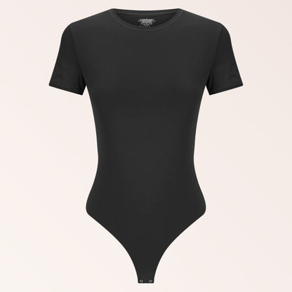 Classic Tee Bodysuit - Black