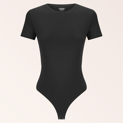 Classic Tee Bodysuit - Black