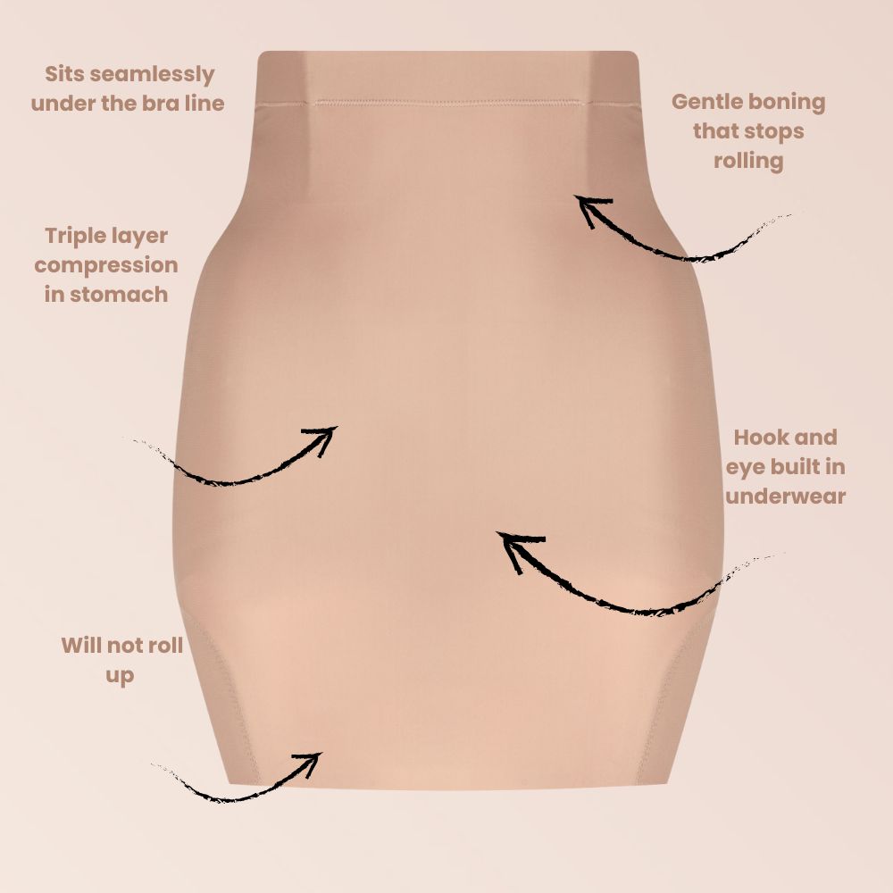 FIGUR Shapewear - Ultimate Mini Skirt Nude