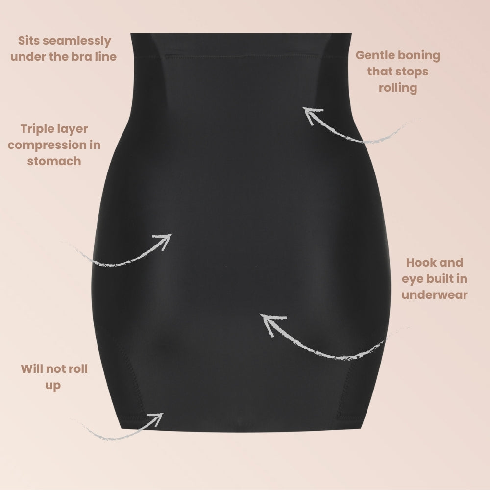 FIGUR Shapewear - Ultimate Mini Skirt Black