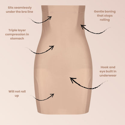 FIGUR Shapewear - Ultimate Skirt Nude