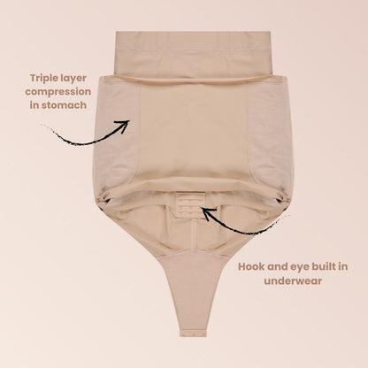 FIGUR Shapewear - Ultimate Mini Skirt Nude