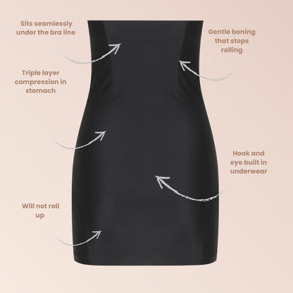 FIGUR Shapewear - Ultimate Skirt Black