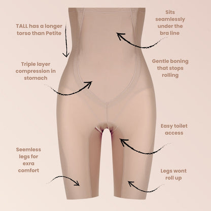 FIGUR Shapewear - Ultimate Shorts Tall Nude