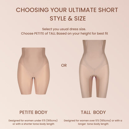 FIGUR Shapewear - Ultimate Shorts Tall Black