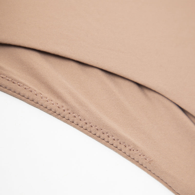 High Neck Tank Bodysuit - Nude